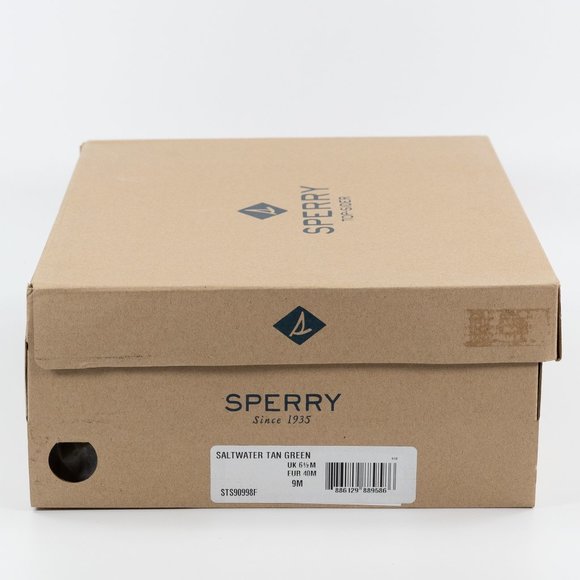 Sperry Women's Saltwater Duck Boot 'Tan Green' STS90998F Rain Boots size 6 - 11 - Picture 9 of 14